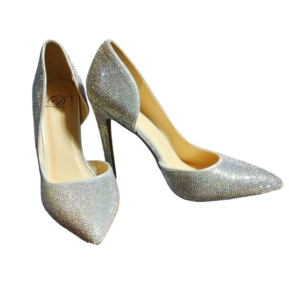 Gorgeous CINDERELLA Crystal Heels NWOB ๐ - Picture 2 of 12